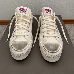 Converse Custom Made CTAS Canvas Platform Sneakers